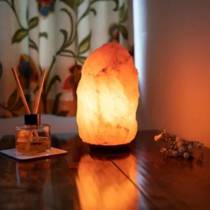 natural salt lamp